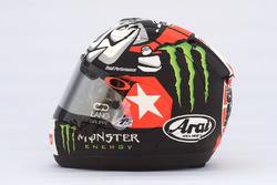 Le casque de Maverick Viñales, Yamaha Factory Racing