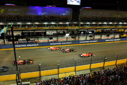 Start des Rennens: Sebastian Vettel, Ferrari SF70H