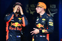 Daniel Ricciardo, Red Bull Racing and Max Verstappen, Red Bull Racing in parc ferme