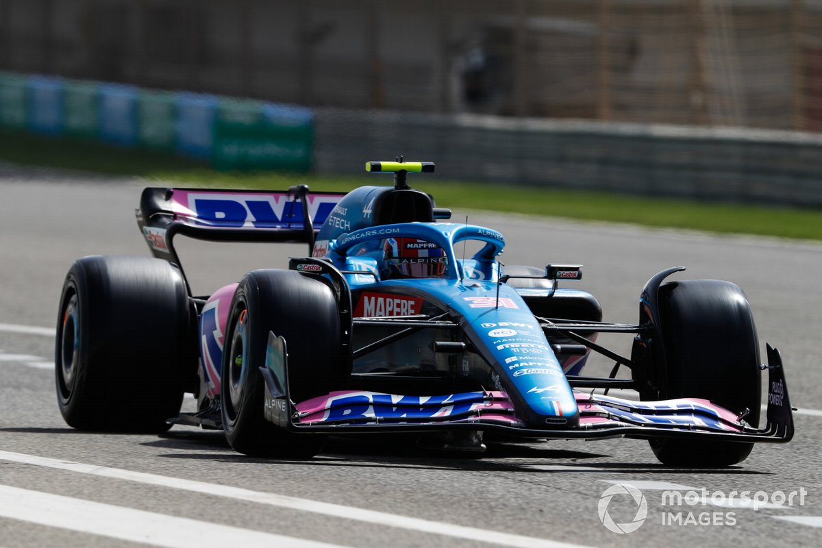 "Küçük bir sorun yaşadık fakat çok şey öğrendik" 1 Formula 1 Haberleri - F1 Puan Durumu Esteban Ocon, Alpine A522