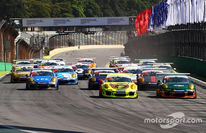 Largada em Interlagos - GT3 Cup - Porsche
