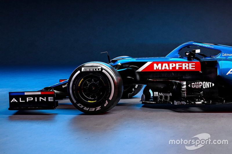 Detalle del Alpine A521