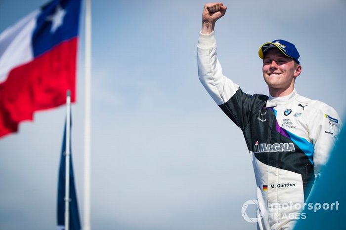 Podio: ganador de la carrera Maximilian Günther, BMW I Andretti Motorsports