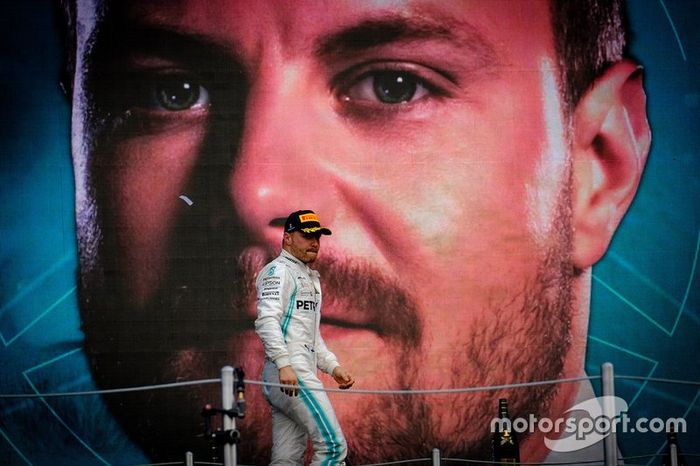 Podio: el tercero Valtteri Bottas, Mercedes AMG F1 