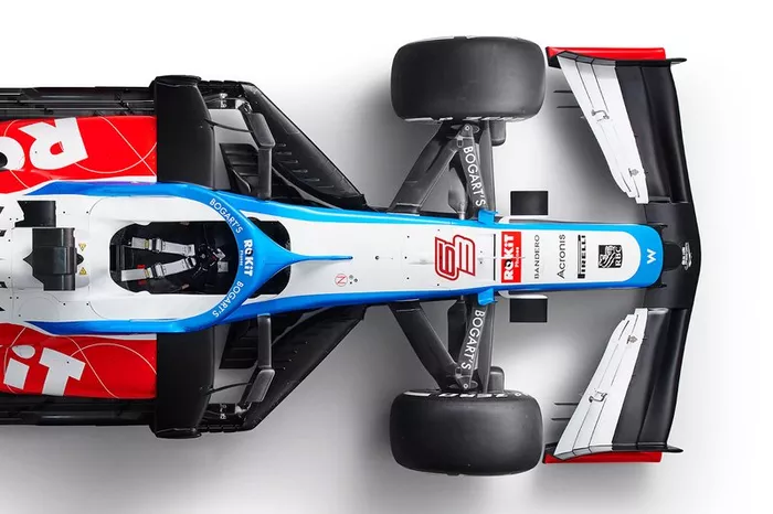 Detalle del Williams FW43