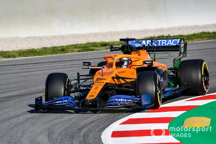 Carlos Sainz, McLaren MCL35 