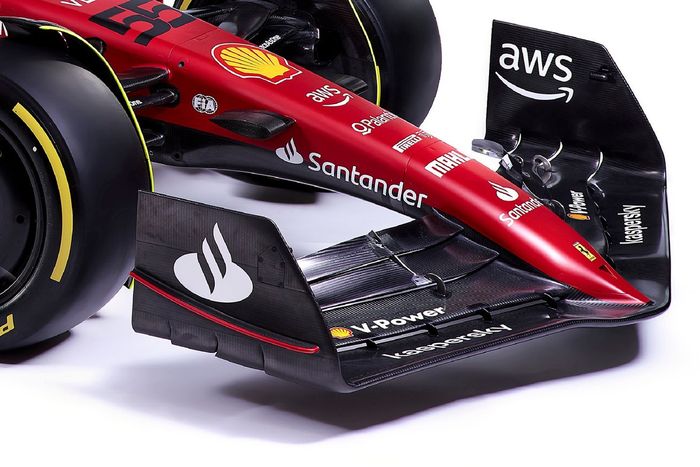 Detalle del Ferrari F1-75