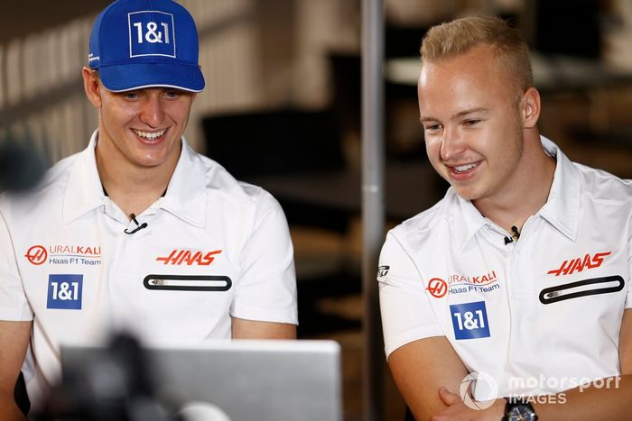 Mick Schumacher, Haas F1 y Nikita Mazepin, Haas F1