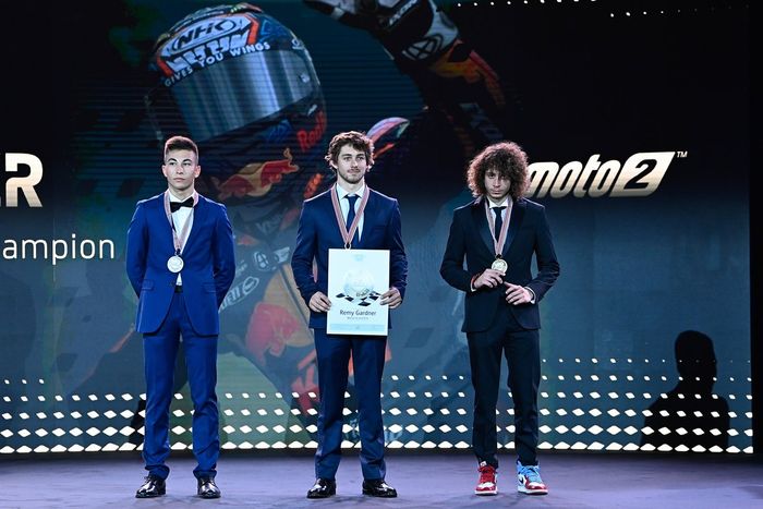 Top 3 de Moto2: Raul Fernandez, Remy Gardner, Marco Bezzecchi