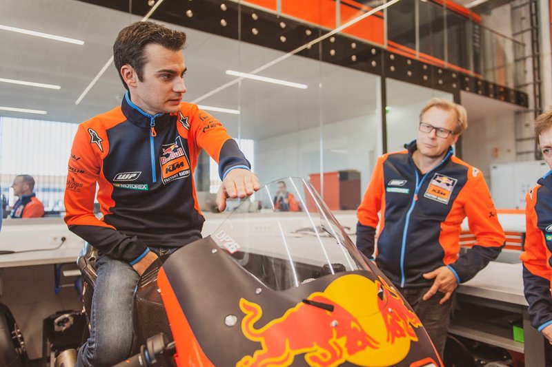 Dani Pedrosa, Red Bull KTM Factory Racing piloto de prueba