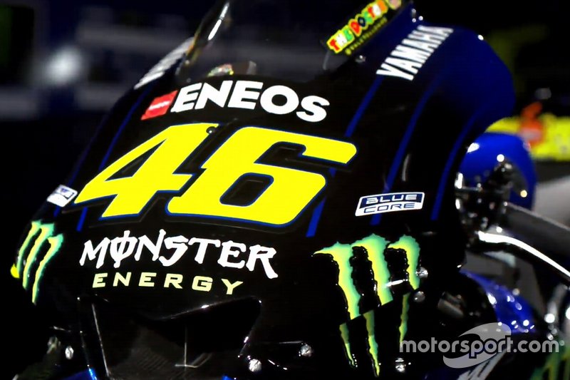 Valentino Rossi, Yamaha Motor Racing, YZR-M1 detalhe