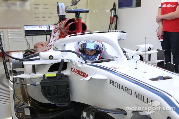 Tatiana Calderón, Sauber C37 piloto de prueba