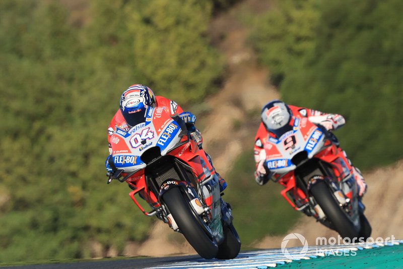 Andrea Dovizioso, Ducati Team, Danilo Petrucci, Ducati Team