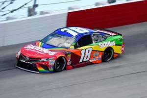 Kyle Busch, Joe Gibbs Racing, Toyota Camry Skittles 1998 Retro
