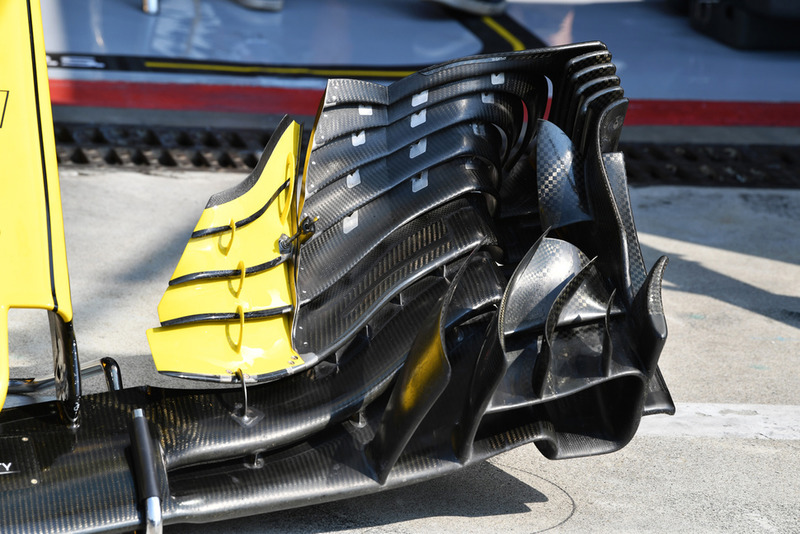 Переднее крыло Renault RS18
