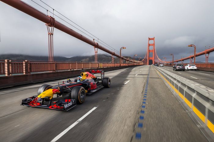 Daniel Ricciardo, Red Bull Racing en San Francisco