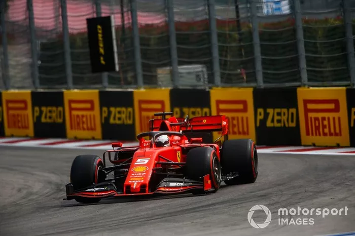8º: Sebastian Vettel, Ferrari SF90 