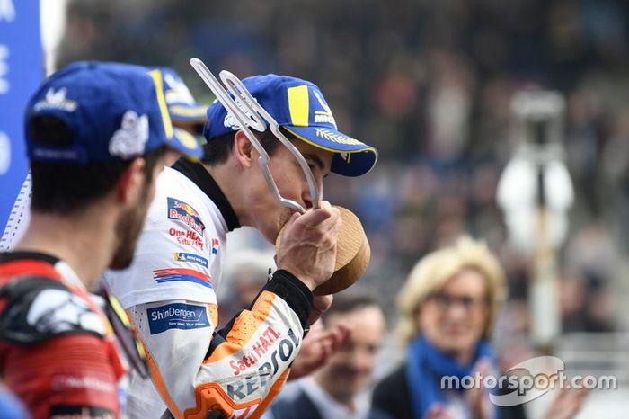Podio: Marc Márquez, Repsol Honda Team