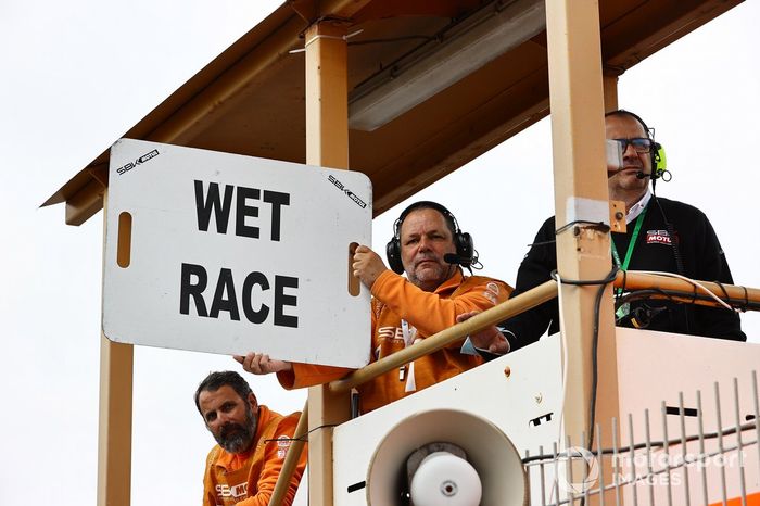 Tablero de carrera húmeda