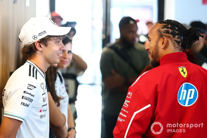 Andrea Kimi Antonelli, Mercedes, Lewis Hamilton, Ferrari