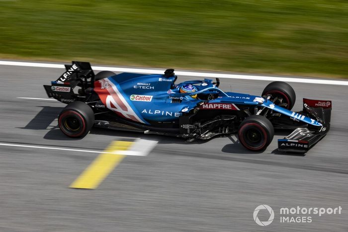 Fernando Alonso, Alpine A521