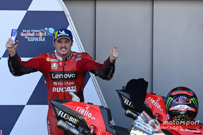 Il vincitore Jack Miller, Ducati Team