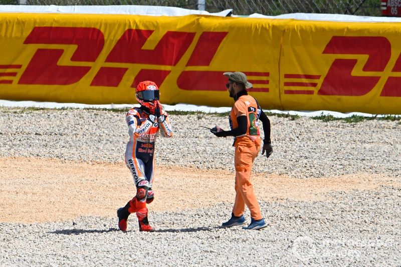 Accidente de Marc Márquez, Repsol Honda Team
