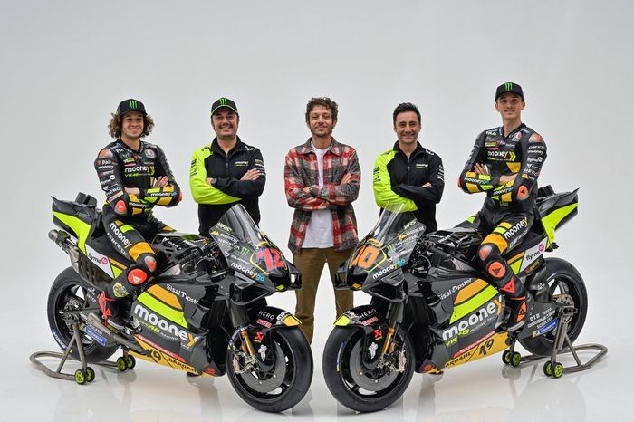 Marco Bezzecchi, VR46 Racing Team, Luca Marini, VR46 Racing Team, Alessio Salucci, Pablo Nieto, Valentiono Rossi