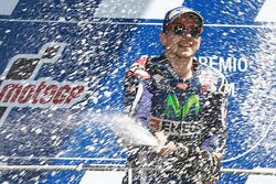 Race winner Jorge Lorenzo, Yamaha Factory Racing