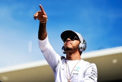 Lewis Hamilton, Mercedes AMG F1 bei der Fahrerparade