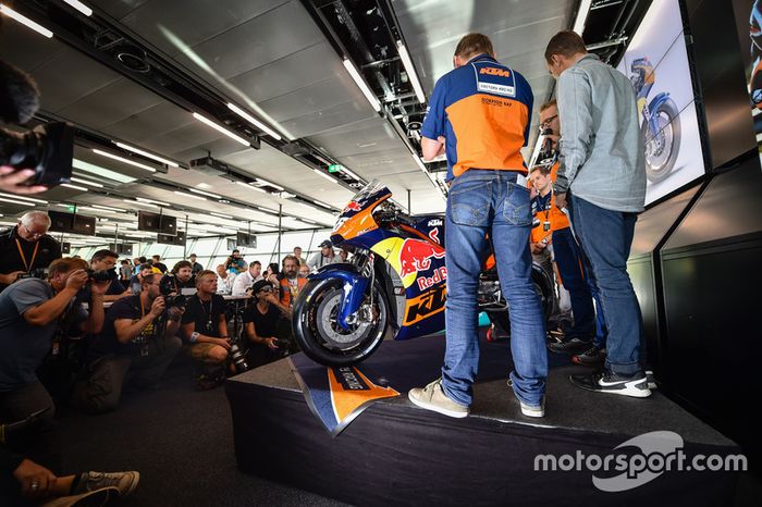 La moto KTM MotoGP