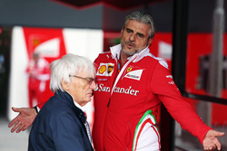 Берни Экклстоун и Маурицио Арривабене, руководитель Ferrari