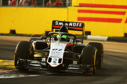 Nico Hülkenberg, Sahara Force India F1 VJM09, mit Cockpitschutz Halo