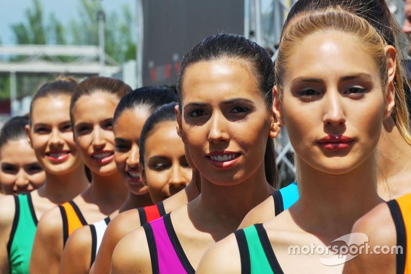 Chicas de la parrilla