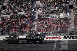 Vaughn Gittin Jr., Ford Mustang, crashed car