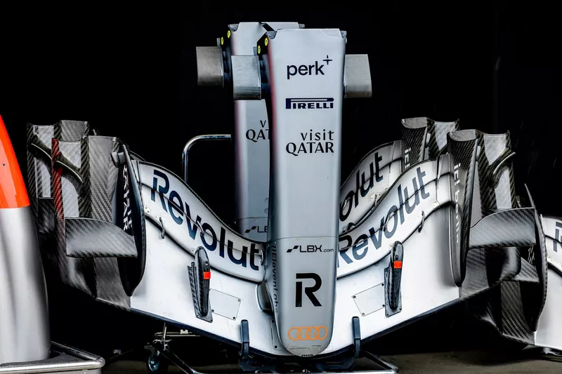 Aile avant de Gabriel Bortoleto, Audi F1 Team