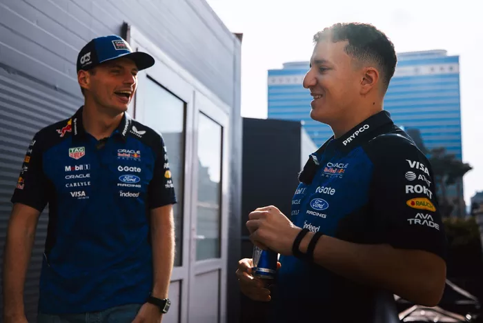 Max Verstappen, Red Bull Racing, Isack Hadjar, Red Bull Racing