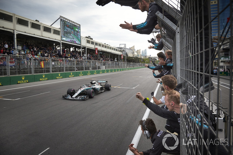 GP de Azerbaiyán: Lewis Hamilton