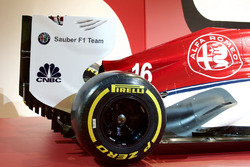Presentación de Alfa Romeo Sauber decoración