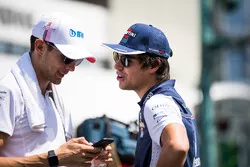 Esteban Ocon, Force India and Lance Stroll, Williams Racing