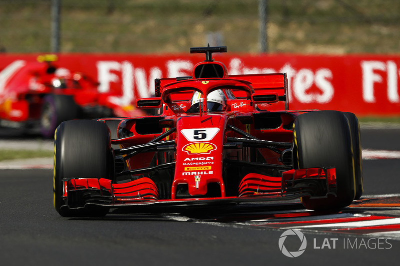 3. Sebastian Vettel, Ferrari SF71H