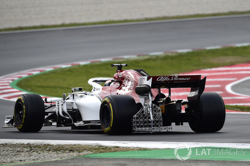 Charles Leclerc, Alfa Romeo Sauber C37, aero sensör
