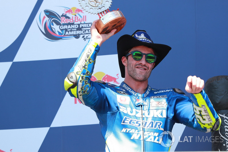 Podium : Andrea Iannone, Team Suzuki MotoGP