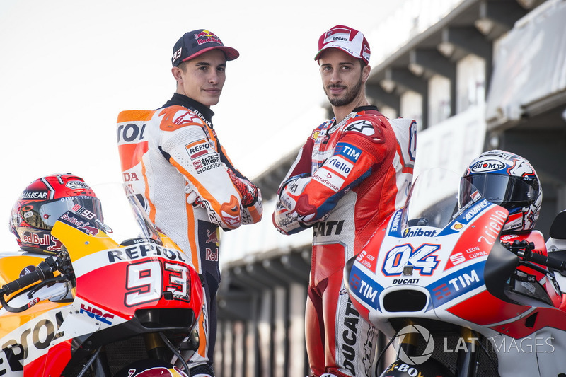 Marc Márquez, Repsol Honda Team, Andrea Dovizioso, Ducati Team