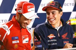 Andrea Dovizioso, Ducati Team, Marc Marquez, Repsol Honda Team