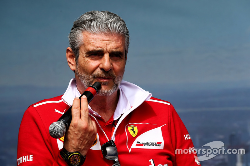 Maurizio Arrivabene, jefe de equipo de Ferrari