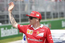 Кімі Райкконен, Ferrari, на параді пілотів