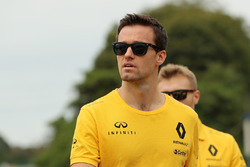 Jolyon Palmer, Renault Sport F1 Team walks the track