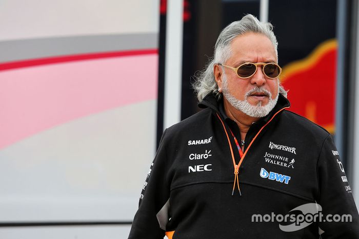 Dr. Vijay Mallya, proprietario del team Sahara Force India Formula One