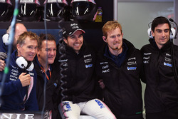 Sergio Pérez, Sahara Force India y mecánicos